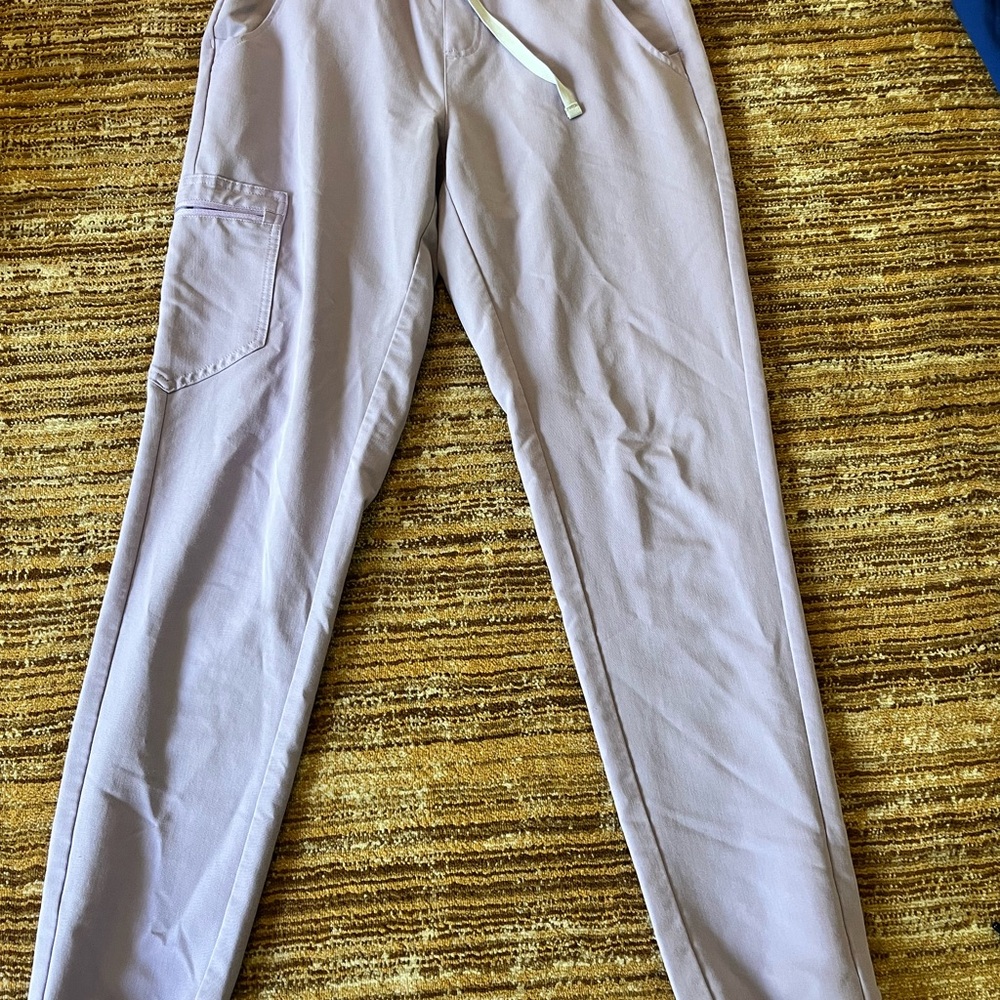 Figs Lavender Scrub Pants ST Regular Waist